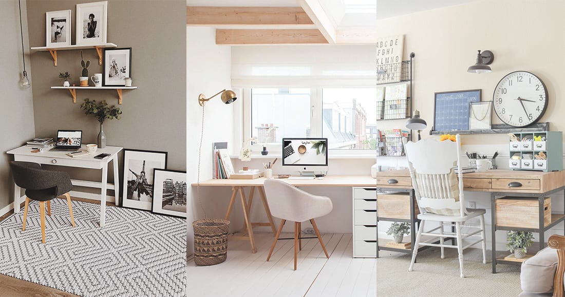 Home office是時候佈置一下書桌，讓整潔的氛圍來提升工作效率。來尋找設理想工作空間的靈感吧！